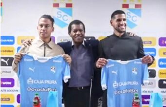 Cristian Benavente y Luis Abram fueron presentados como nuevos refuerzos de Cristal