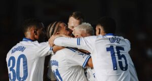 Copenhague con Marcos López goleó al Malmö 5-0 y jugará pase a la Champions League ante el Basilea