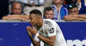 Real Madrid goleó al Real Oviedo 3-0 de visita y es uno de los líderes de la Liga de España