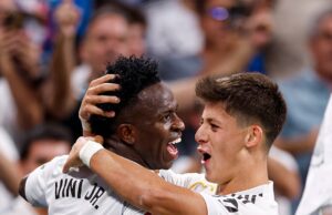 Real Madrid se afianzó en la punta de la Liga de España al vencer a Real Mallorca 2-1