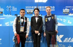 Gerson Martínez irá por el oro en Billar de los Juegos Mundiales 2025 en China