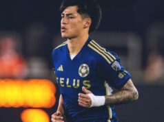 Kenji Cabrera debutó oficialmente con el Vancouver Whitecaps por la Canadian Soccer Championship
