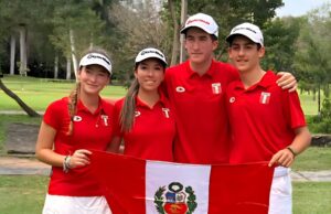 Perú ganó medalla de oro en golf mixto de Juegos Panamericanos Junior 2025