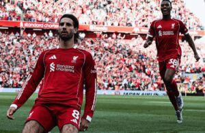 Liverpool le ganó al Arsenal 1-0 y es líder absoluto de la Premier League