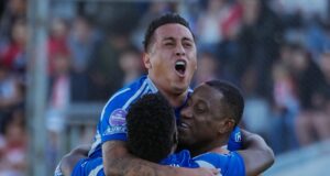 Emelec con Cueva y Barco le ganó a Técnico Universitario 1-0 de visita en Liga Pro de Ecuador