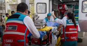 SAMU trasladó a pacientes con graves quemaduras desde Ucayali a Lima