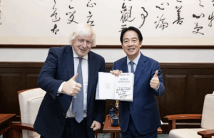 Presidente Lai recibe a ex primer ministro del Reino Unido Boris Johnson