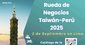 Taiwán impulsa vínculos comerciales con el Perú