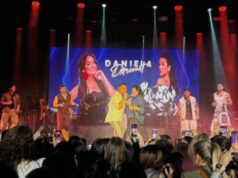 Daniela Dancourt brilló como la primera invitada del Bonus Track en “Caballeros El Show”