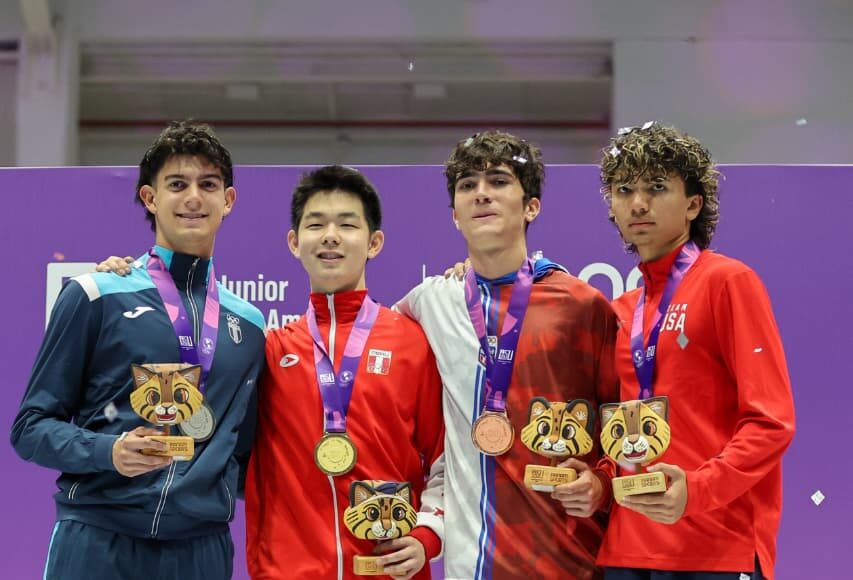 Renzo Fukuda viste de oro al Perú y abre jornada de triunfos en Asunción