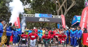 New Athletic celebra sus 20 años con multitudinaria carrera gratuita