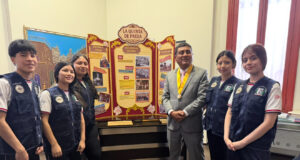 Escolares difunden la historia de La Quinta Presa en colegios del Rímac