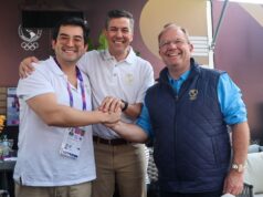 Unidos por el deporte: Encuentro fraterno entre el presidente de Paraguay y el titular del Comité Olímpico Peruano en ASU2025