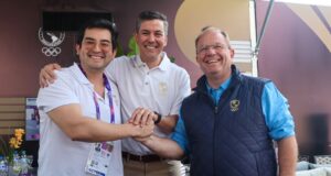 Unidos por el deporte: Encuentro fraterno entre el presidente de Paraguay y el titular del Comité Olímpico Peruano en ASU2025