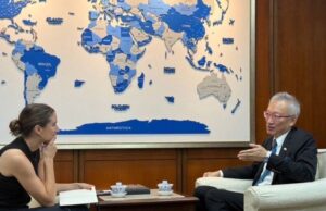 Viceministro de Relaciones Exteriores Wu concede entrevista a The Telegraph