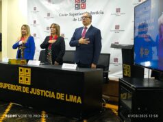 Presidenta de la Corte Superior de Lima juramentó a 33 fedatarios con especialización en informática