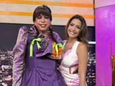 Milett Figueroa y Marcelo Tinelli se muestran más enamorados que nunca en ‘Esta Noche’