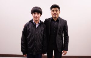 Mauro Lionel tuvo emotivo encuentro con aclamado director de orquesta peruano a nivel mundial