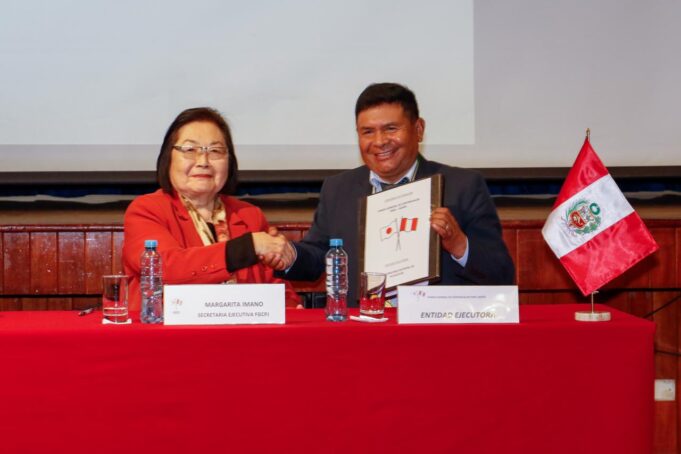 Fondo Perú-Japón iniciará 13 proyectos en zonas vulnerables del país