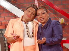 Bartola feliz con su doble “Portola”