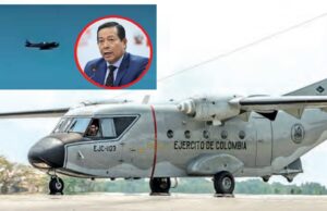 Colombia viola espacio aéreo peruano: Avión militar colombiano ingresa sin autorización mientras autoridades peruanas visitaban la zona