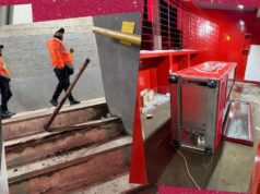 Así quedó el Estadio de Independiente tras la barbarie anoche en partido suspendido ante la “U” de Chile