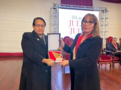 Corte Superior de Justicia de Lima realizó homenaje a Ines Villa en el Día del Juez y de la Jueza