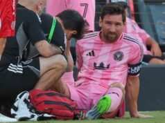 Lionel Messi salió lesionado apenas a los 10’ del partido que Inter Miami jugó con Necaxa de México