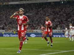 Bayern Múnich logró la Supercopa de Alemania al vencer 2-1 a Stuttgart. Colombiano Luis Díaz anotó un gol