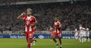 Bayern Múnich logró la Supercopa de Alemania al vencer 2-1 a Stuttgart. Colombiano Luis Díaz anotó un gol