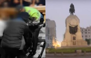 Acribillan a extranjero en plena plaza San Martín frente a su esposa e hijos