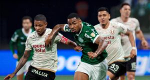 Universitario se despidió de la Libertadores igualando con Palmeiras en Sao Paulo 0-0