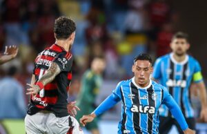 Erick Noriega tuvo gran estreno con Gremio de titular en empate de visita ante Flamengo 1-1