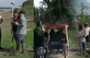 PNP interviene a topógrafos en distrito de Santa Rosa realizando mediciones del terreno peruano