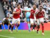 Arsenal le ganó al Newcastle 2-1 de visitante y es el nuevo escolta del Liverpool en la Premier League