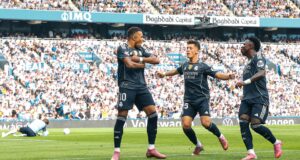 Real Madrid es el único líder de la Liga de España al vencer a la Real Sociedad 2-1