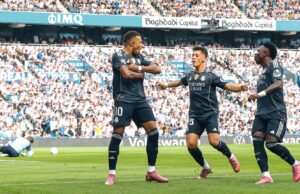 Real Madrid es el único líder de la Liga de España al vencer a la Real Sociedad 2-1