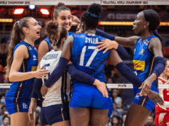 Italia jugará la final de Mundial de Vóley Femenino al vencer a Brasil por 3 sets a 2 en Tailandia