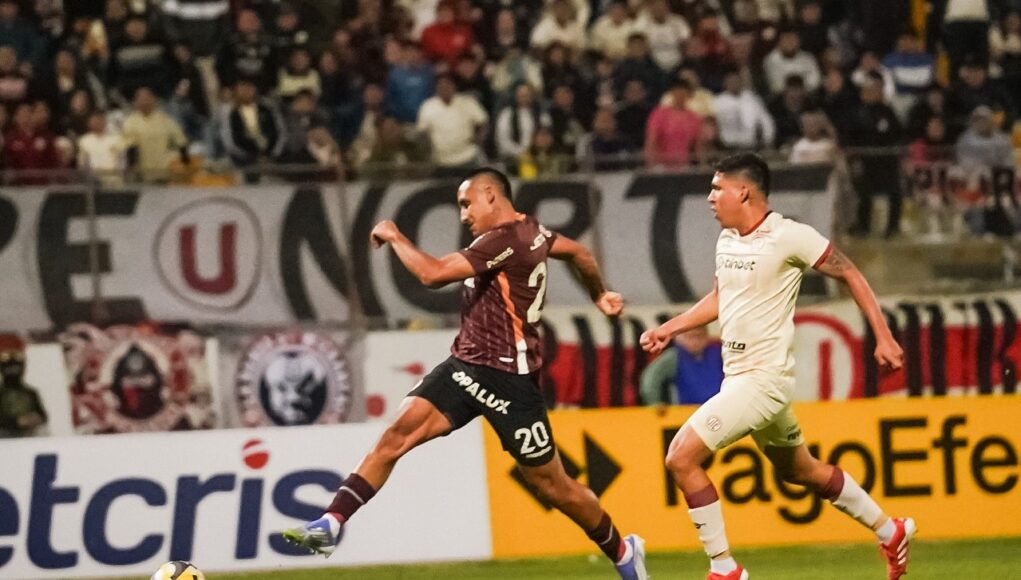 Universitario logró triunfo valioso ante UTC 2-1 en Trujillo con goles de Valera y es líder del Clausura