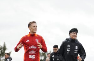 Selección realizó segundo día de trabajos en Uruguay con Oliver Sonne y Kenji Cabrera