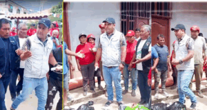 Indignación en Huayo: pobladores piden al alcalde caminar descalzo como protesta por abandono del distrito