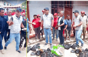 Indignación en Huayo: pobladores piden al alcalde caminar descalzo como protesta por abandono del distrito