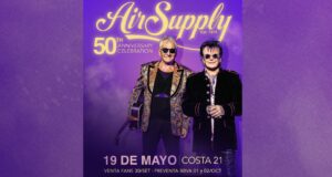 Air Supply llega a Lima con su nuevo tour celebrando sus 50 años de grandes éxitos en mayo 2026