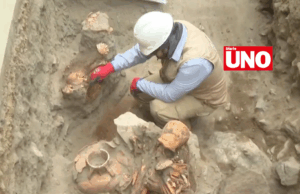 Cálidda descubre cementerio prehispánico con restos de más de mil años en Surco