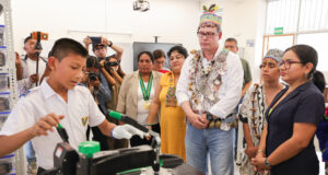 El Gobierno entrega en Aguaytía la primera escuela Bicentenario de la Amazonía Peruana