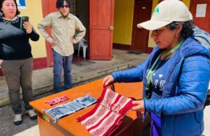 Programa PAIS: pobladores de Tambo Santo Tomás impulsan el turismo con arte textil que preserva su cultura y tradición