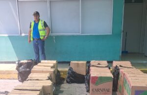 TRAÍAN MÁS DE 350,000 CIGARRILLOS A LIMA ESCONDIDOS EN CAMIÓN DE BASURA