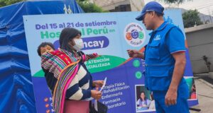 Hospital Perú de EsSalud brindó más de 3000 atenciones médicas a asegurados en Abancay