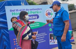 Hospital Perú de EsSalud brindó más de 3000 atenciones médicas a asegurados en Abancay