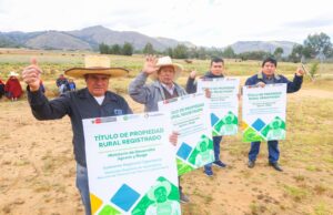 Gobierno prioriza la atención del agro peruano con cartera de proyectos hídricos, acceso a nuevos mercados y titulación gratuita